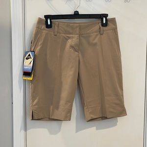 NWT Womens Adidas Golf Shorts size 2